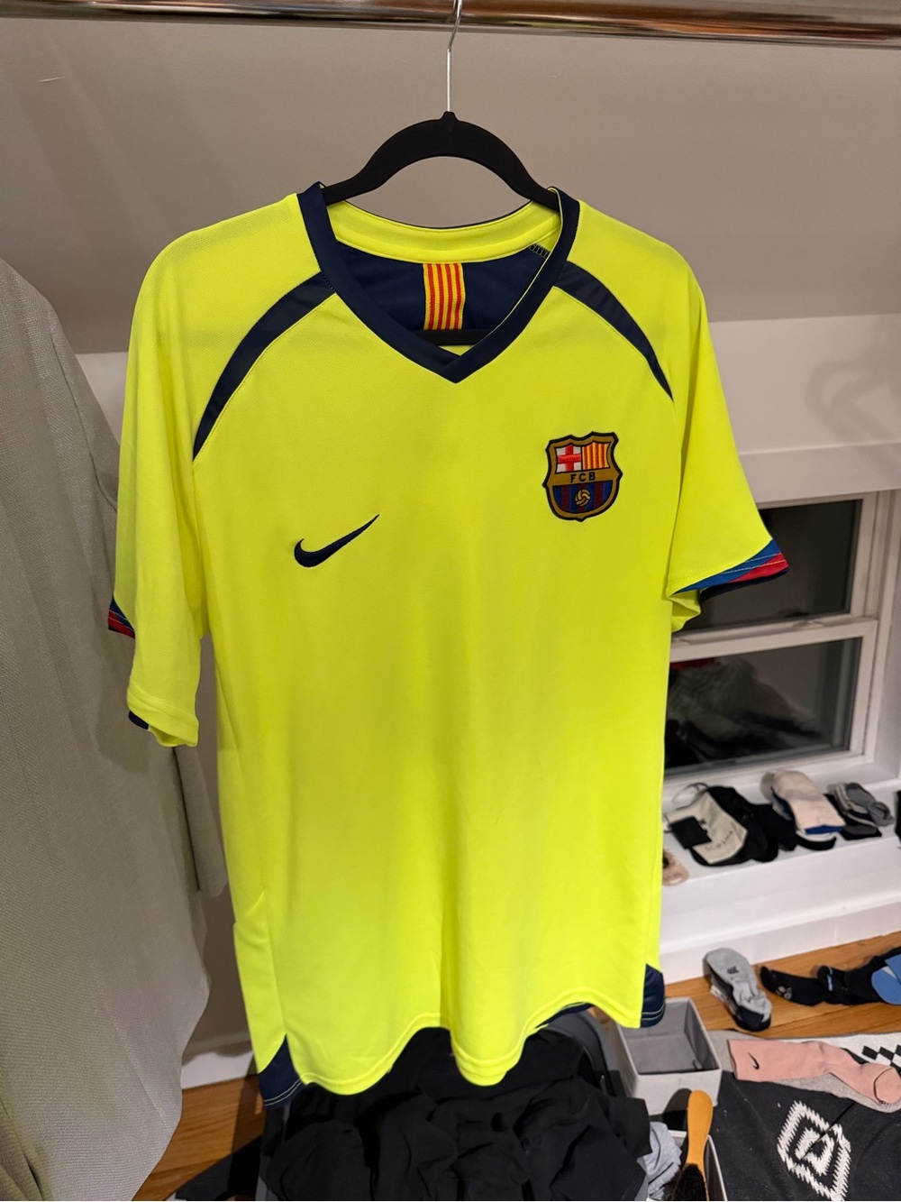 Vintage Nike Barcelona Ronaldinho Jersey
